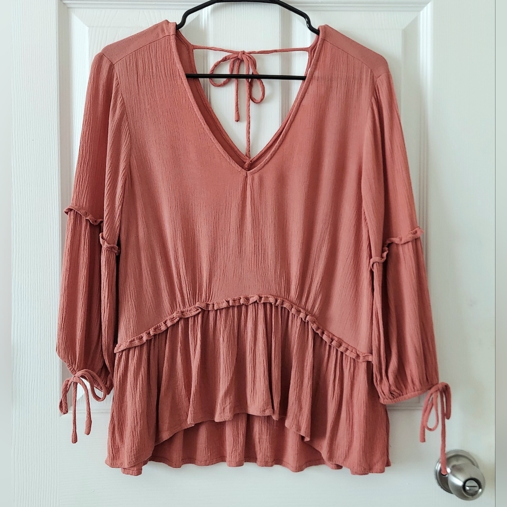 Love & Piece Bohemian Peplum Top